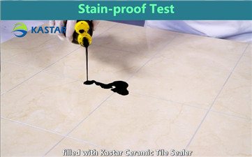 The test of stain-proof